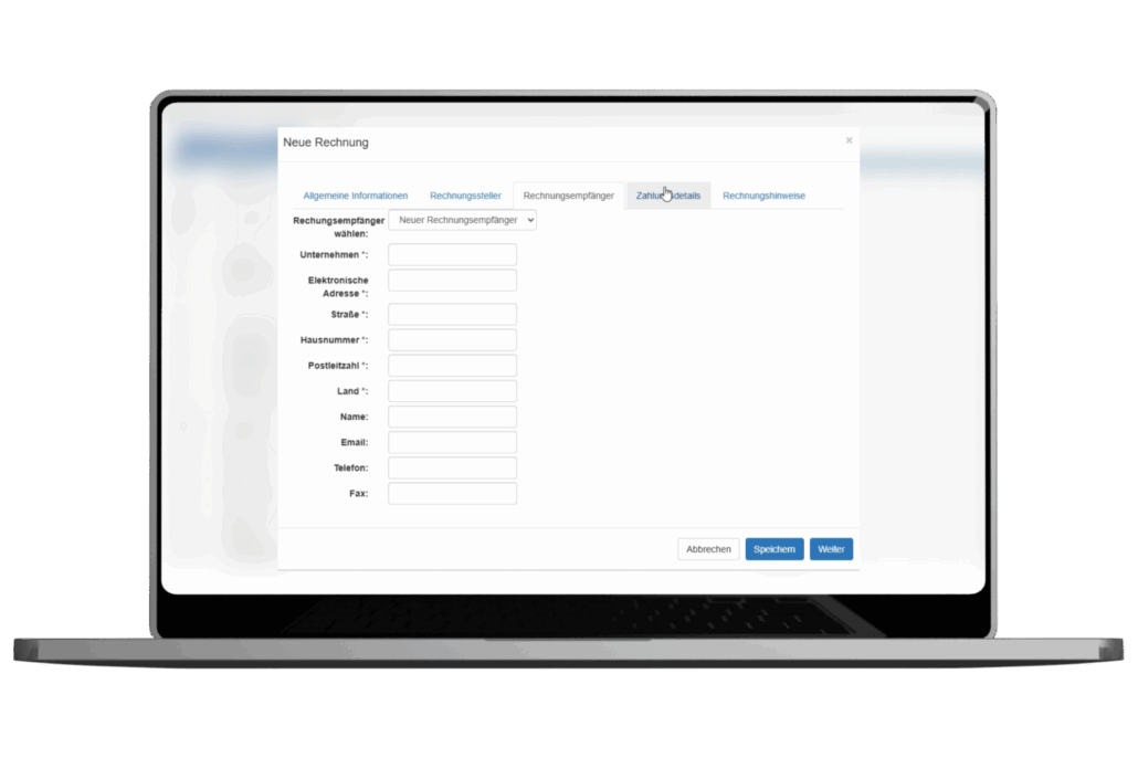 E-Rechnungen ganz einfach erstellen